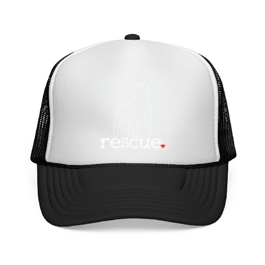 Pitbull Rescue Advocate Unique Artwork Design Trucker Caps