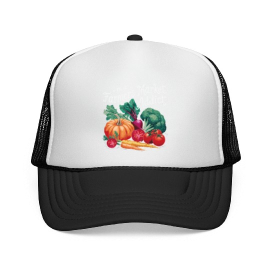 Farmers Market Farmer Agriculture Farming Food Trucker Caps