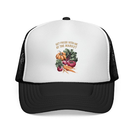 Farmers Market Farmer Agriculture Farming Food Trucker Caps