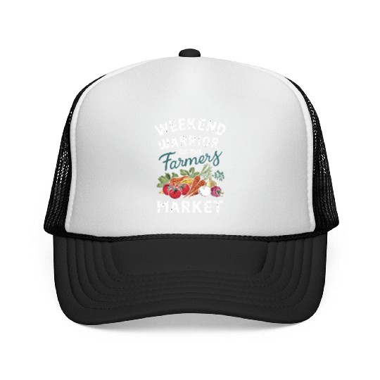 Farmers Market Farmer Agriculture Farming Food Trucker Caps