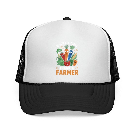 Farmers Market Farmer Agriculture Farming Food Trucker Caps