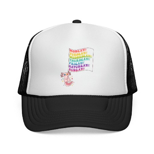 Dare to be Yourself Every Day - Cute Pride LGBTQ Trucker Caps