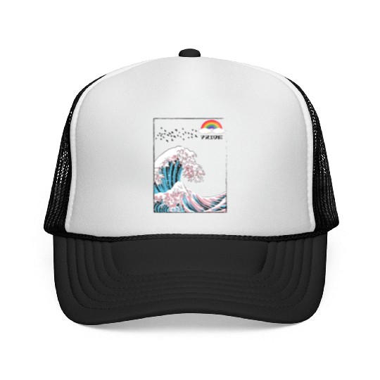 Dare to be Yourself - Trans LGBT Colors in the Trucker Caps