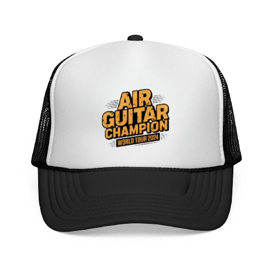 AIR GUITAR CHAMPION WORLD TOUR 2024 Trucker Caps