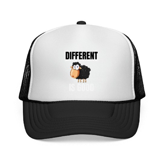 Unique Sheep Positive Message Trucker Caps