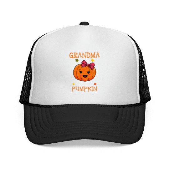 Grandma Of The Cutest Pumpkin In The Patch Trucker Caps