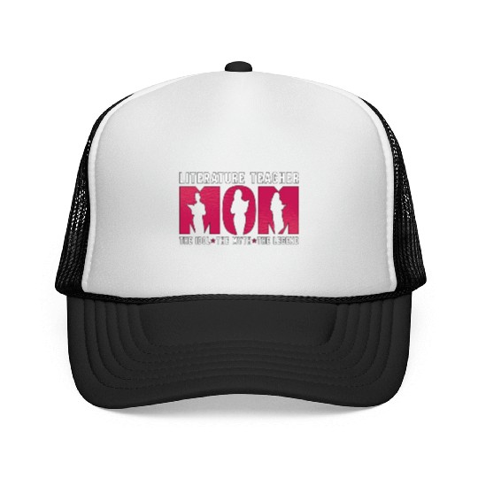 Literature Teacher Mom The Idol The Instructor Trucker Caps