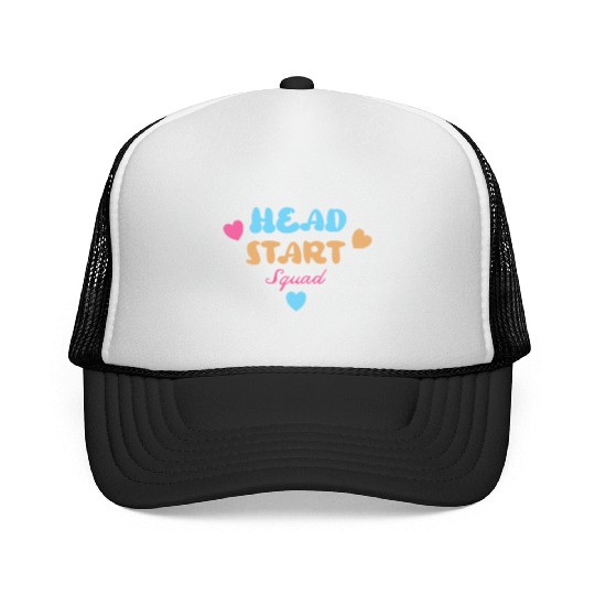 Head Start Squad Homeschool Back to School Trucker Caps