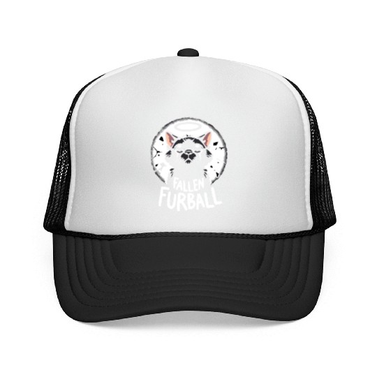 Gothic Emo Cat Design For Cat Lovers And Trucker Caps