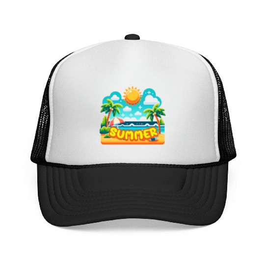 Summer Fun Trucker Caps