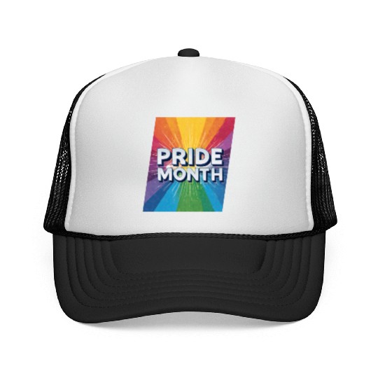 LGBTQ Pride Month Trucker Caps