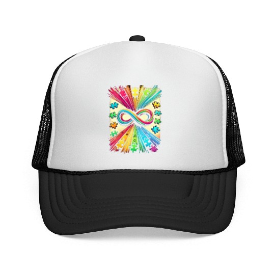 Spectrum Explosion Trucker Caps