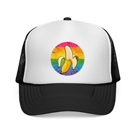 LGBTQ Banana Trucker Caps