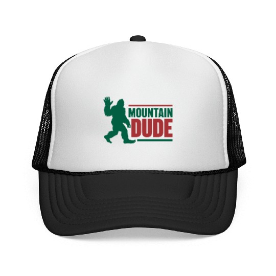 Mountain Dude Trucker Caps