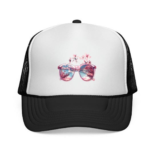 Blossom Reflection Trucker Caps