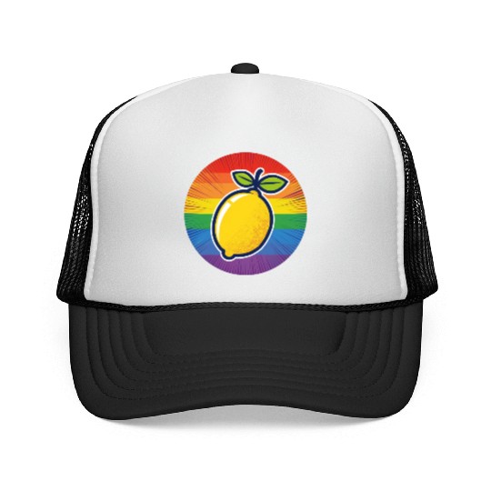 LGBTQ Lemon Trucker Caps