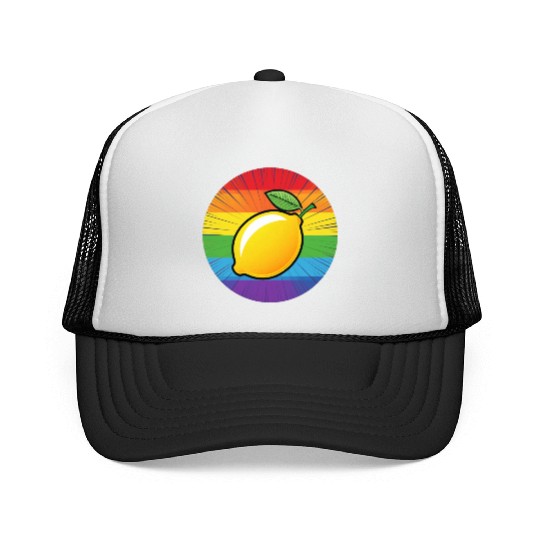 LGBTQ Lemon Trucker Caps