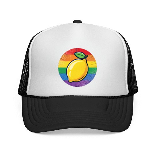 LGBTQ Lemon Trucker Caps