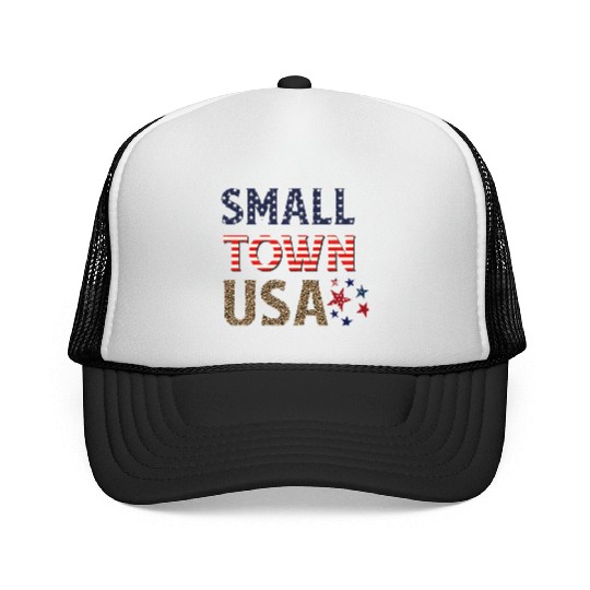 SMALL TOWN USA Trucker Caps