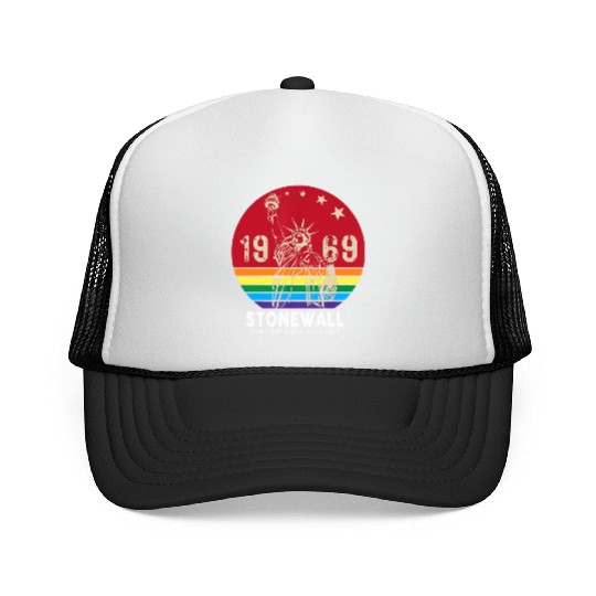The First Pride Was A Riot 1969 Stonewall LGBTQ Trucker Caps