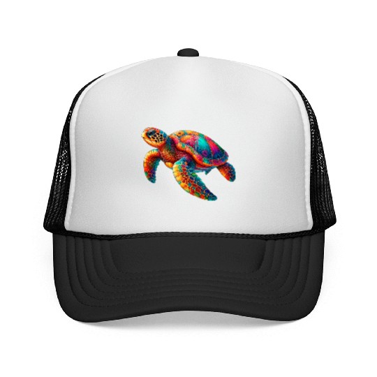 Sea turtle Trucker Caps