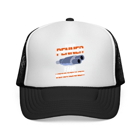 Burning Engine "is Not A Bum, Driving Combustion" Trucker Caps