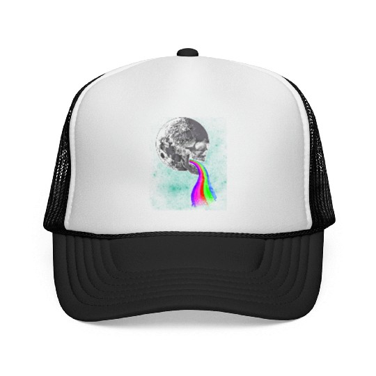 Goth Rock Satan Unicorn Festivals Death Metal Trucker Caps