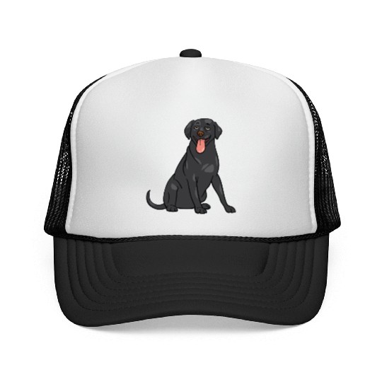 Dog - Black Lab Trucker Caps