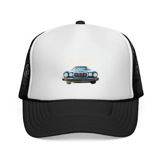 old school muscle car Trucker Caps