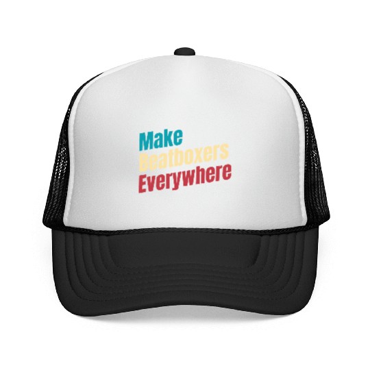 Make Beatboxers Everywhere Drummer Hiphop Artist Trucker Caps