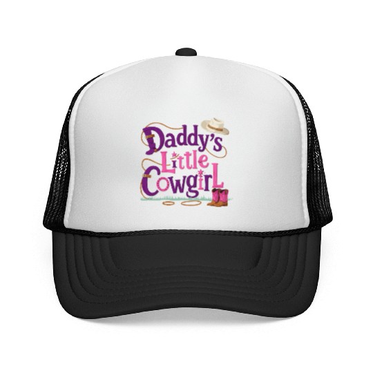 Daddy's Little Cowgirl Trucker Caps