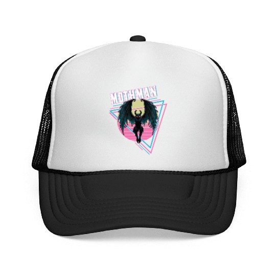 Mothman Retro Vintage Monster Creepy Cryptid Trucker Caps
