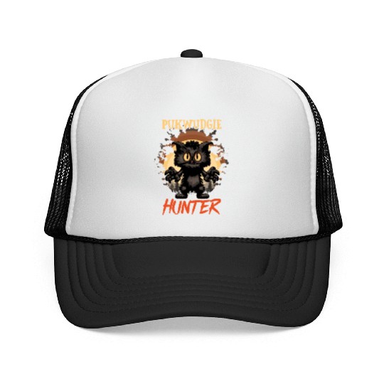 Pukwudgie Hunter Monster Cryptid Trucker Caps