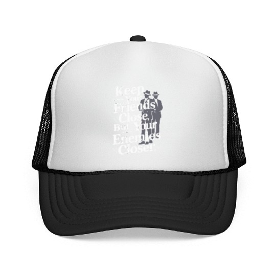 Mobster Gangster Mafia Organized Crime Boss Trucker Caps