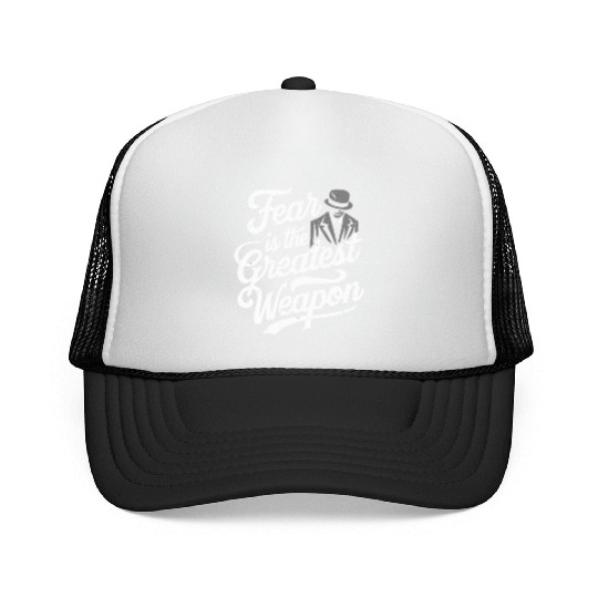 Mobster Gangster Mafia Organized Crime Boss Trucker Caps
