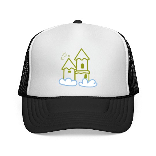 Castle Dream of a Newborn Baby Trucker Caps