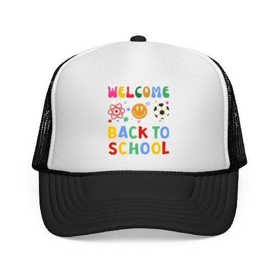 Welcome Back to School Trucker Caps