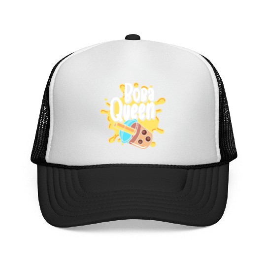 Kawaii Milk Tea Tea Balls Trucker Caps