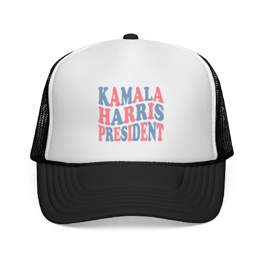 Kamala Harris president reteo Trucker Caps