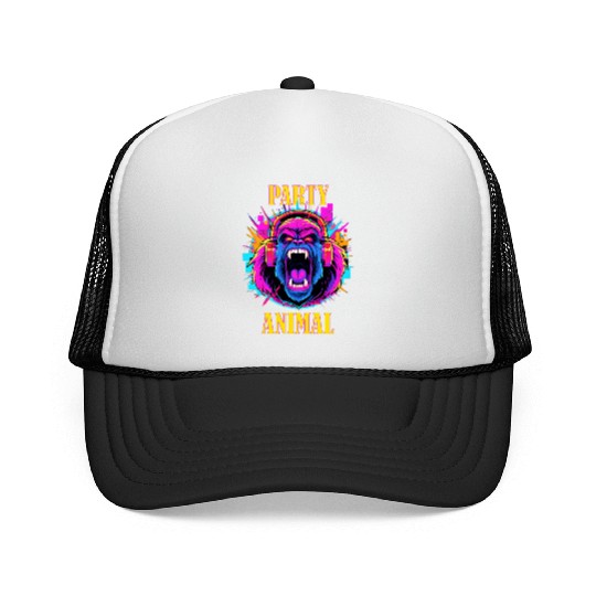 Party Animal Gorilla Style - Trucker Caps Design