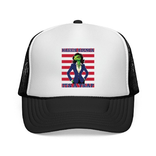 Funny Anti-Kamala Harris Design Trucker Caps