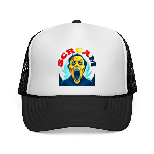 Scream Vintage Halloween Trucker Caps