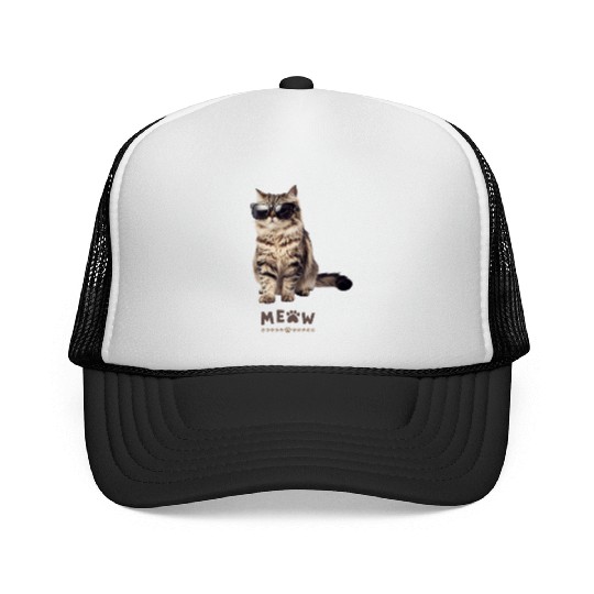 Cool Cat Meow Trucker Caps