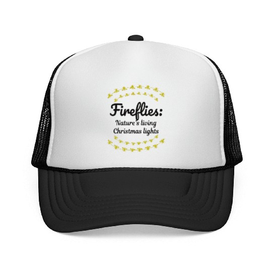 Fireflies Firefly Lightning Bug Insect Christmas Trucker Caps