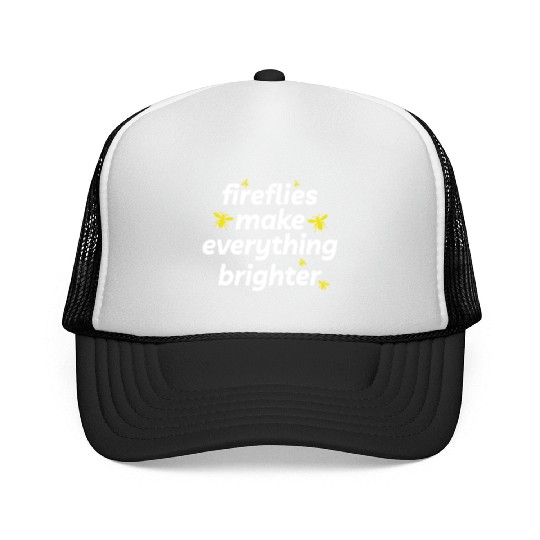 Fireflies Firefly Lightning Bug Insect Collector Trucker Caps