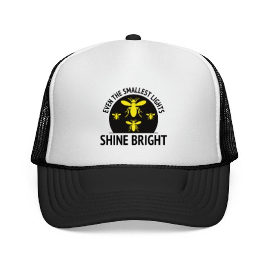 Fireflies Firefly Lightning Bug Insect Collector Trucker Caps