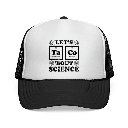 Physics, Biology, Science Math Teacher Chemistry Trucker Caps