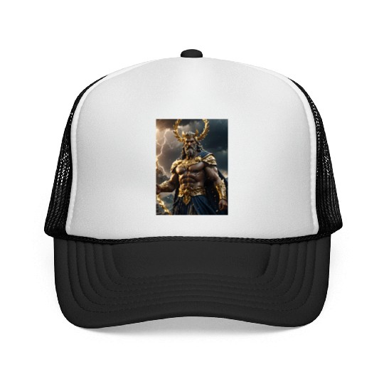 Zeus Jupiter Roman Greek God Trucker Caps