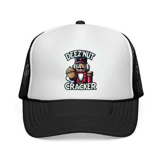 Deez Nut Nutcracker Meme Trucker Caps: Funny Christmas