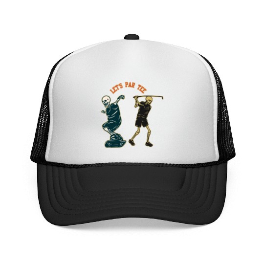 Trucker Caps Softstyle unisexe patineur squelette